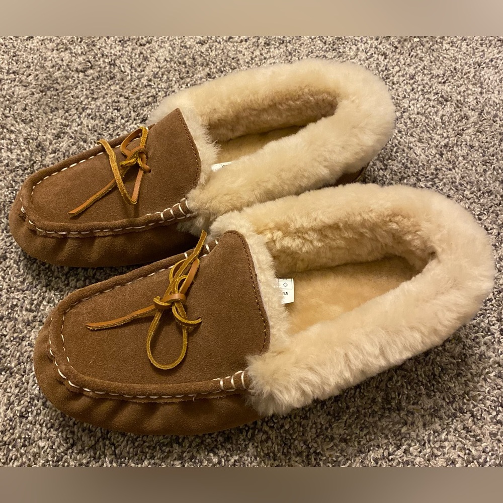 Cozy Brown moccasin Women's Slippers